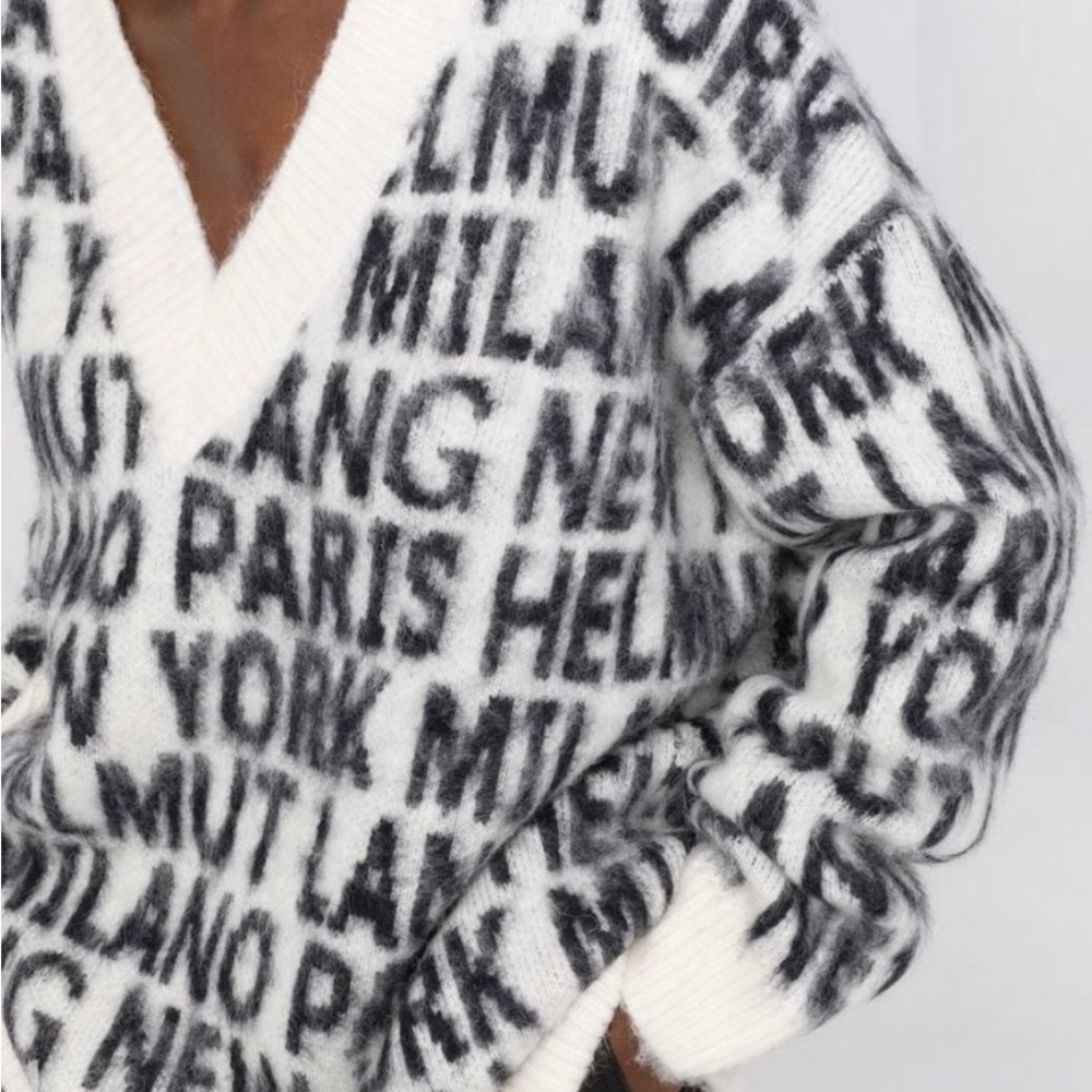 Helmet Lang Oversized Sweater - Picture 2 of 3